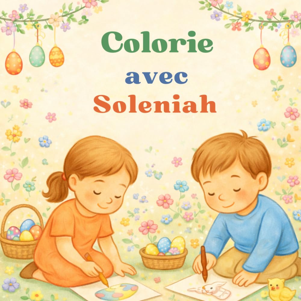 Colorie avec Soleniah: Spécial Pâques