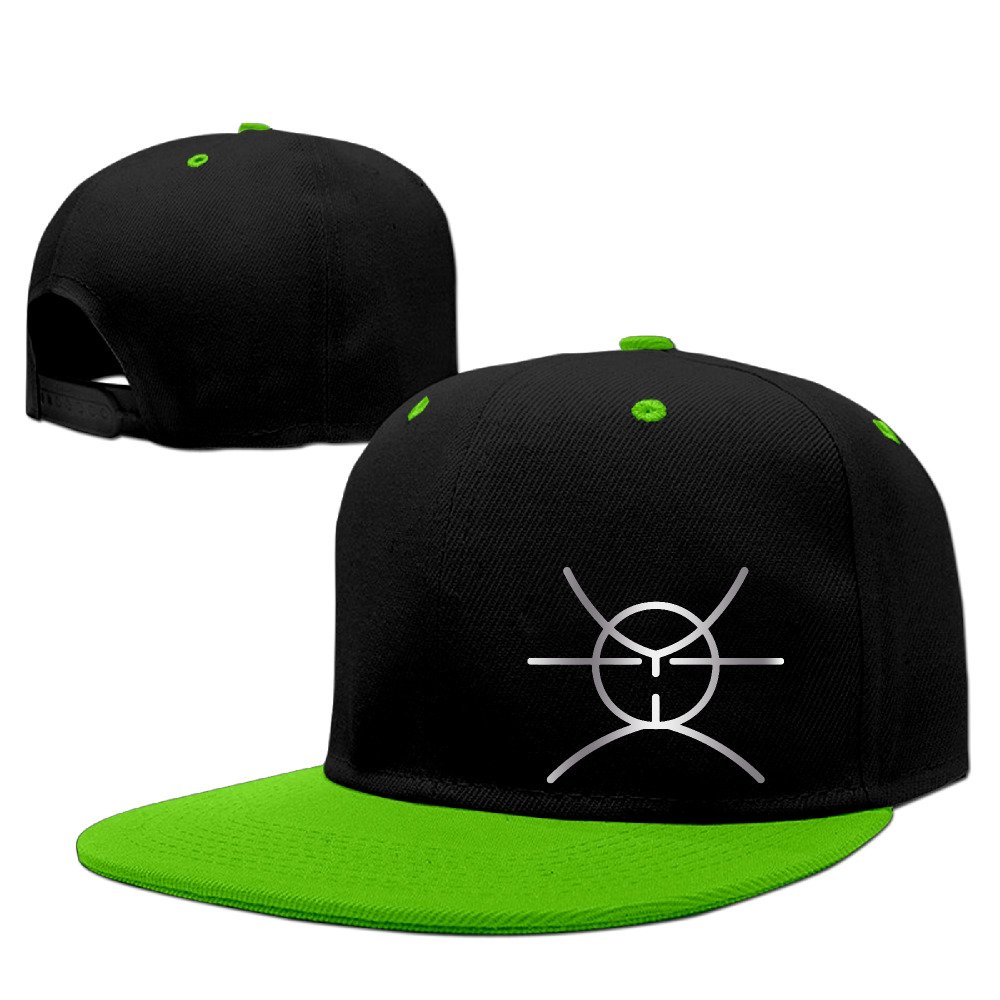 FLCL Logo Platinum Style Baseball Snapback Hat Red