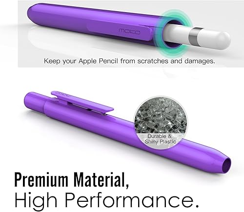 Vista 43 de Funda protectora MoKo para Apple Pencil, Rosado
