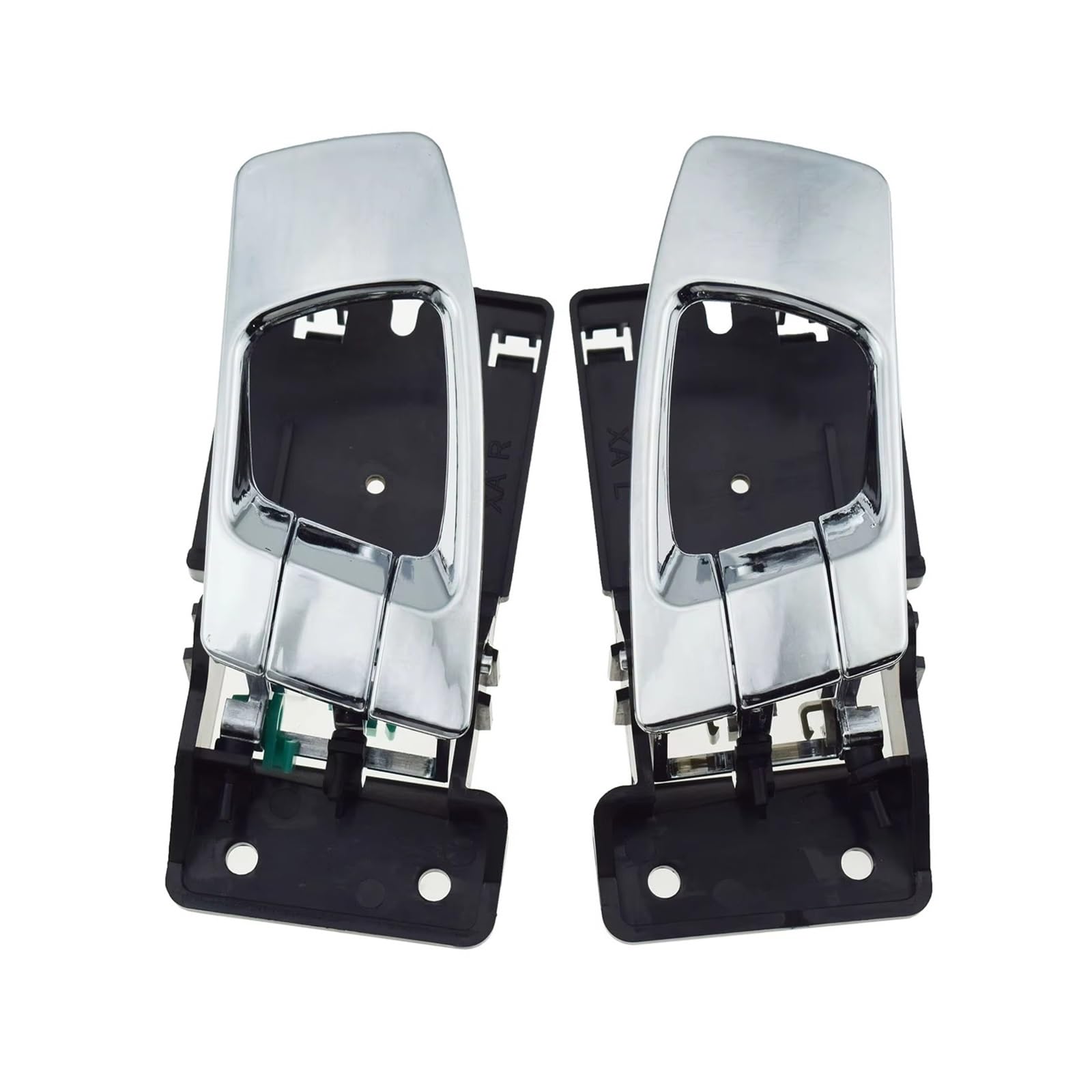 Eshgtuo 2Pcs Left Right Side Interior Door Handle Replacement 1/2/4/8Piece Front Rear Left Right Interior Door 0K2fa5833044 0K2fa593304 For Kia For Carens For Rondo 2003-2006 Interior Door Pull Handle Trim(2Pcs Left Right Side)
