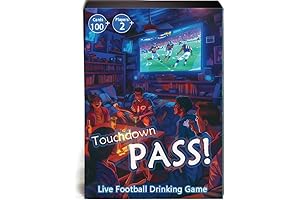 Touchdown Pass! Live Football Drinking Cards Game