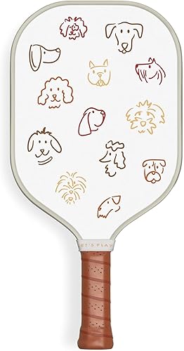 Miniatura 1 de Recess Pickleball Paletas individuales - Superficie de fibra de vidrio, núcleo de panal - Agarre cómodo de espuma a prueba de sudor - Funda de lona