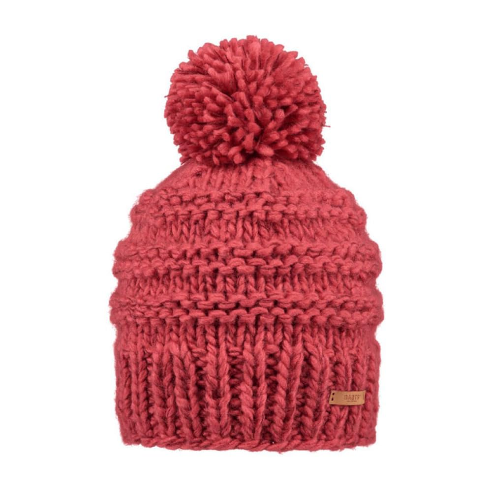 Barts Jasmin Beanie ski Hats Bobble hat (One Size - Raspberry)
