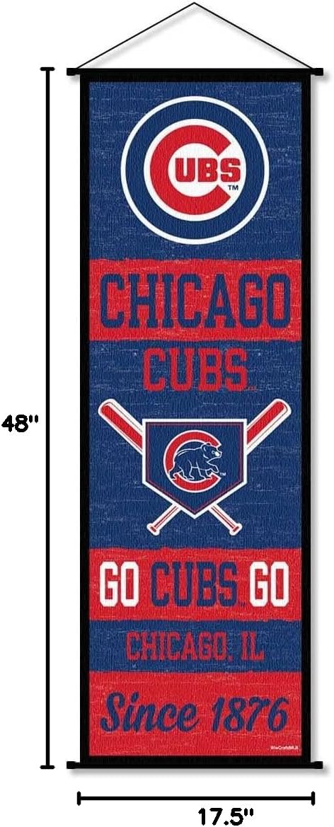 Chicago Baseball Banner and Scroll Sign - Image 5