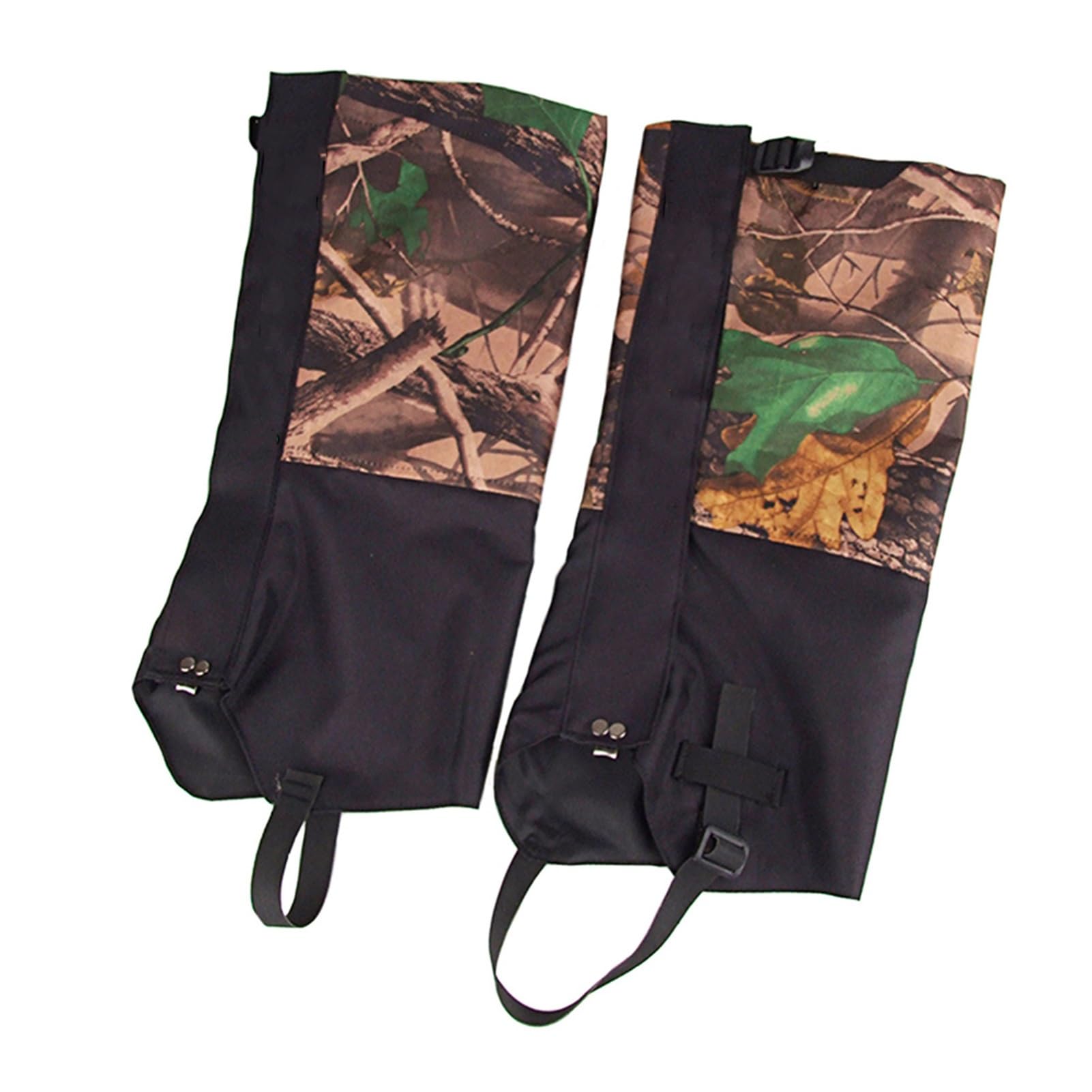 Polainas for piernas, Polainas for Exteriores antimordeduras de Serpientes de Camuflaje, adecuadas for Escalada, esquí, Ciclismo, Caza, Senderismo y Raquetas de Nieve