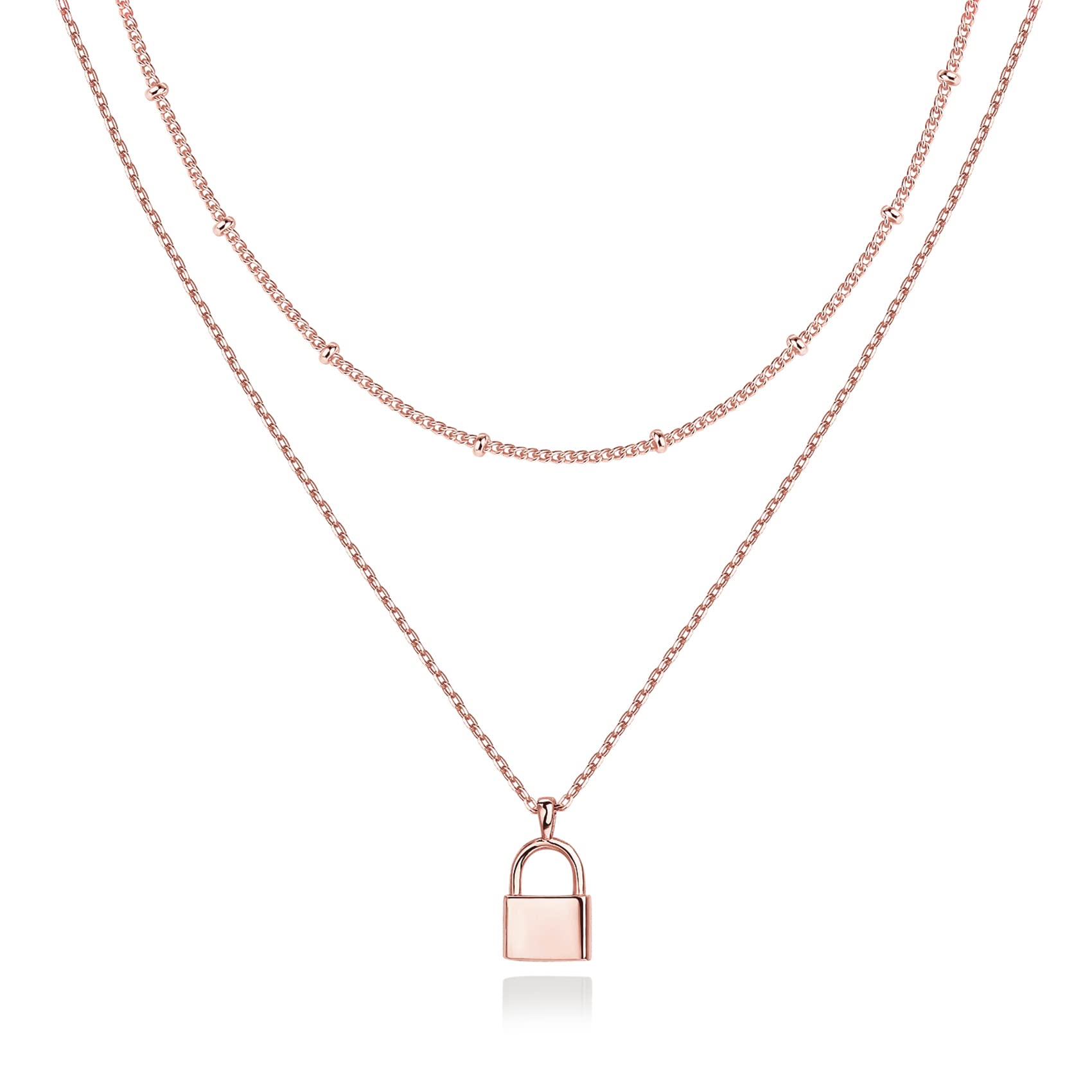 PAVOI14K Gold Plated Layering Necklaces | Stylish Minimalist Design Pendant Necklaces | Butterfly, Heart, Lotus, Evil Eye, Cross Pendants for Women