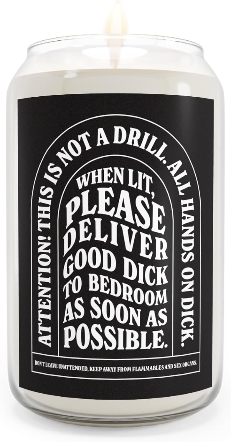 Good Dick Candle, Dirty Gift for Spouses on Anniversaries, Holidays, Etc.