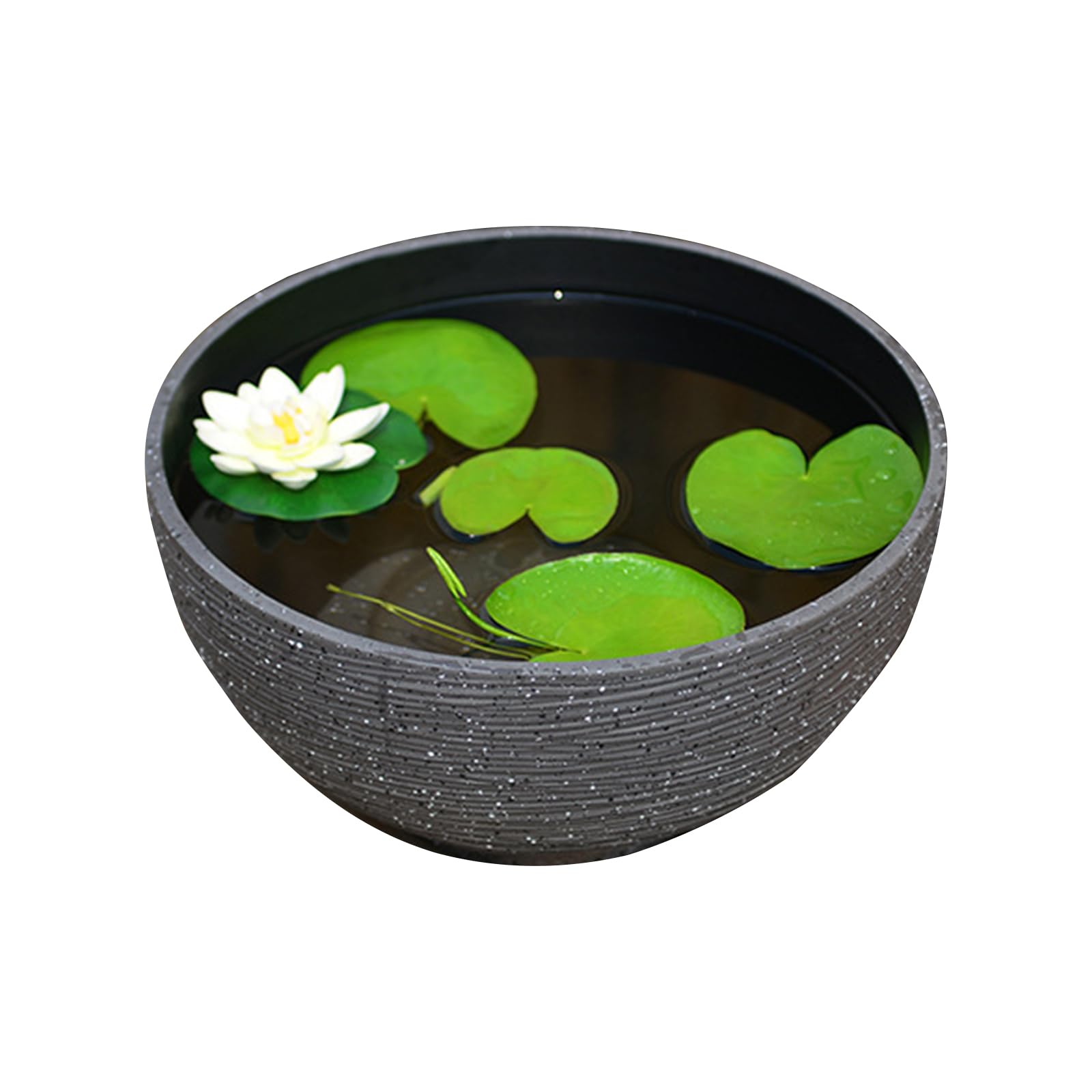Amazon.co.jp: 睡蓮鉢 プランター 睡蓮鉢 大型 植木鉢 大型 水耕植木鉢