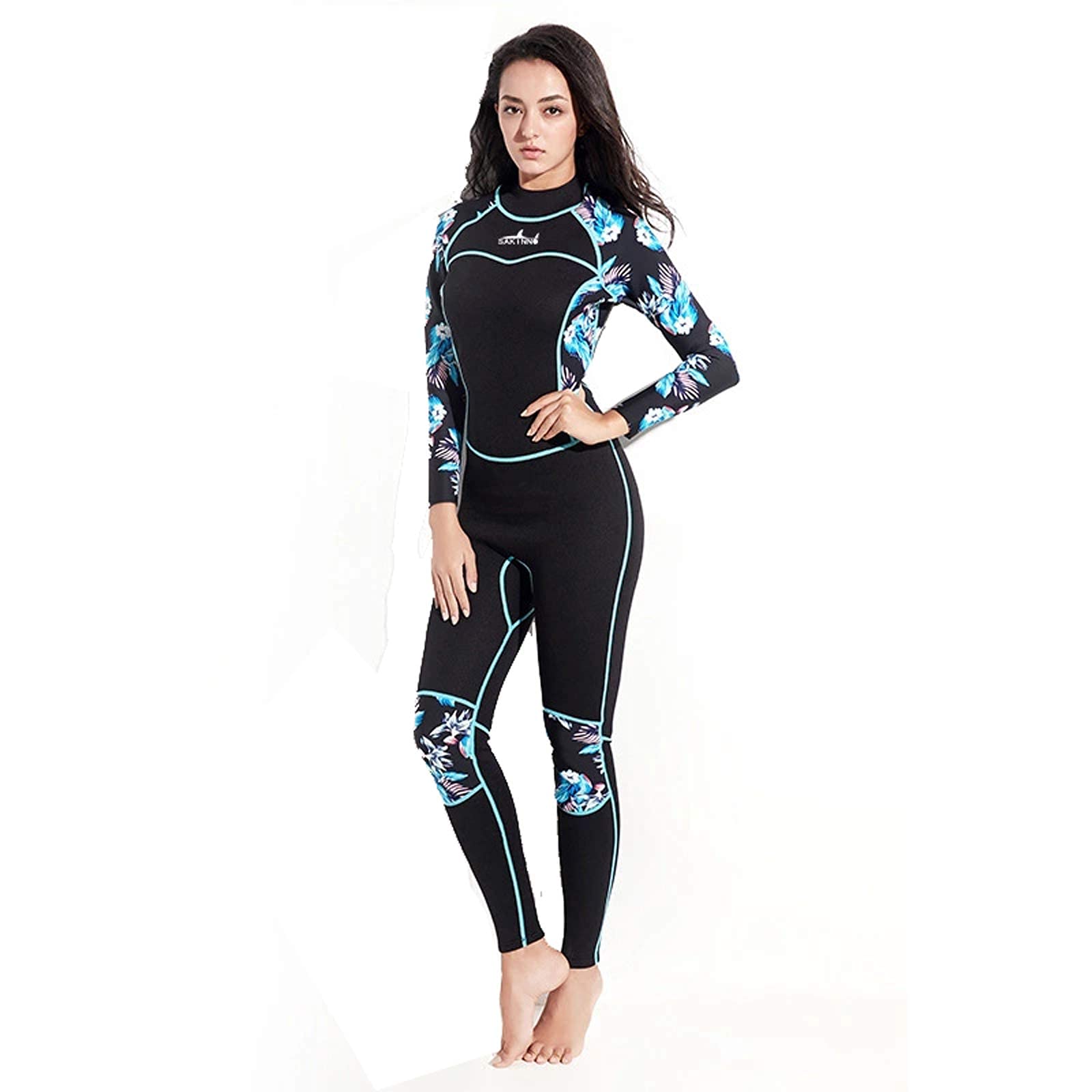 (ダイビング/サーフィン用)フルウェットスーツ女性 ホームアイホーム フルスーツ ウェットスーツ レディース