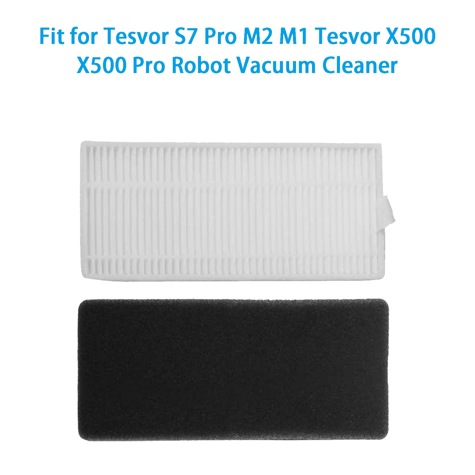 Fixbetter Kit di Accessori di Ricambio per Tesvor X500, X500 PRO, M1, M2, per Neatsvor X500
