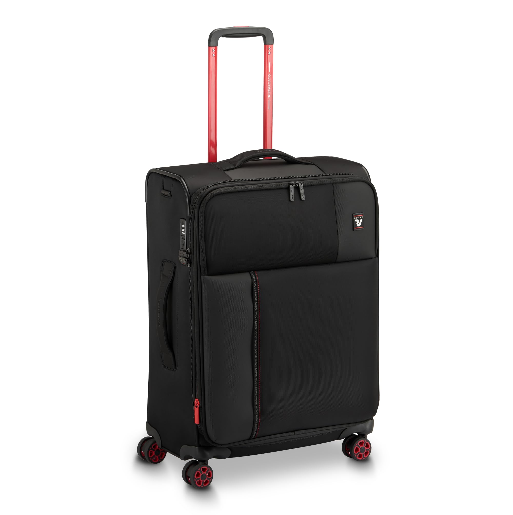 Roncato MOVE Trolley medio 64 cm Espandibile - Nero Fumo