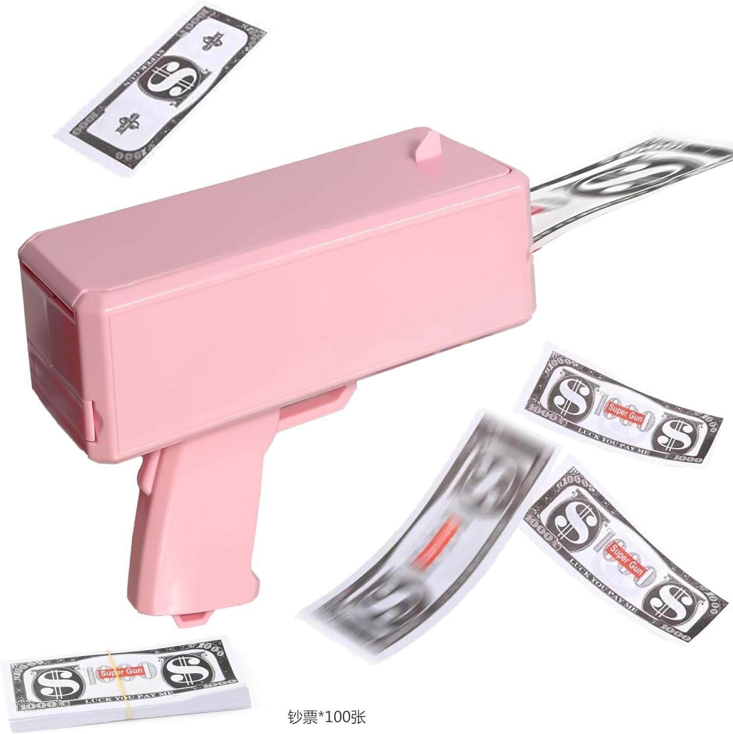 PREZZY Money Gun Toys That Shoot Prop Paper