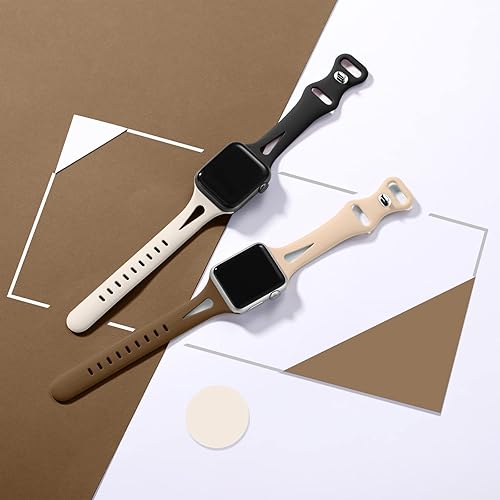 Miniatura 2 de Getino Compatible con Apple Watch Band 1.57, 1.49, 1.61, 1.65 pulgadas iWatch Series 11, 10, 9, 8, 7, 6, 5, 4, 3, 2, 1 SE, para mujeres, correas