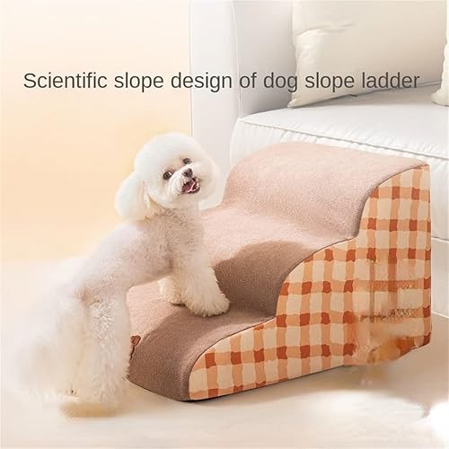 Miniatura 3 de ACQUIRE Pet Stairs Steps Stairs Pet Ramp Ladder Removable Dogs Bed Puppy Stairs Climbing Ladde Bedside Sofa
