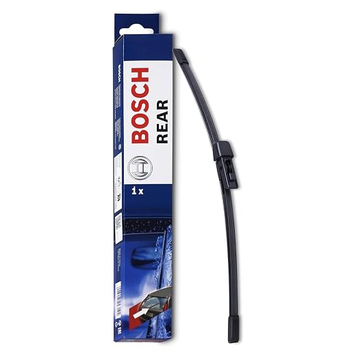 Bosch A331H Rear Wiper Blade with Optimal Cleaning Performance - Single Replacement Wiper Blade for Rear Window, 13"