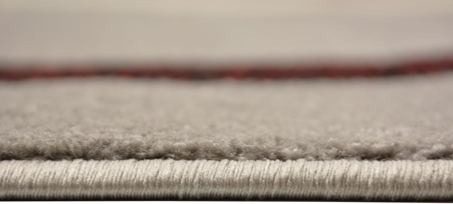 Comfy Collection Stripes Geometric Modern Area Rug Contemporary Rug 4 Color Options (Grey, 18" x 30" Mat)
