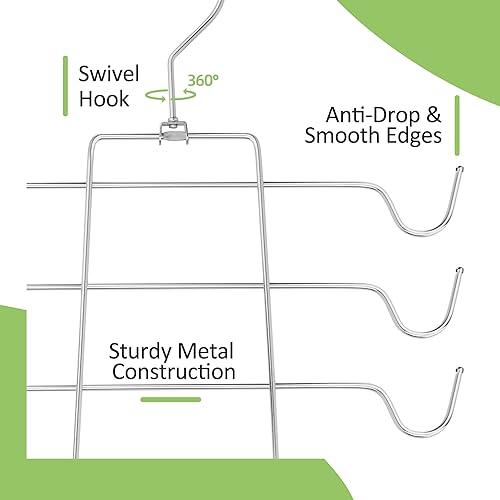 Miniatura 5 de Perchas para camisetas sin mangas, paquete de 4 organizadores de brasieres para armario, organizadores colgantes de armario y almacenamiento para