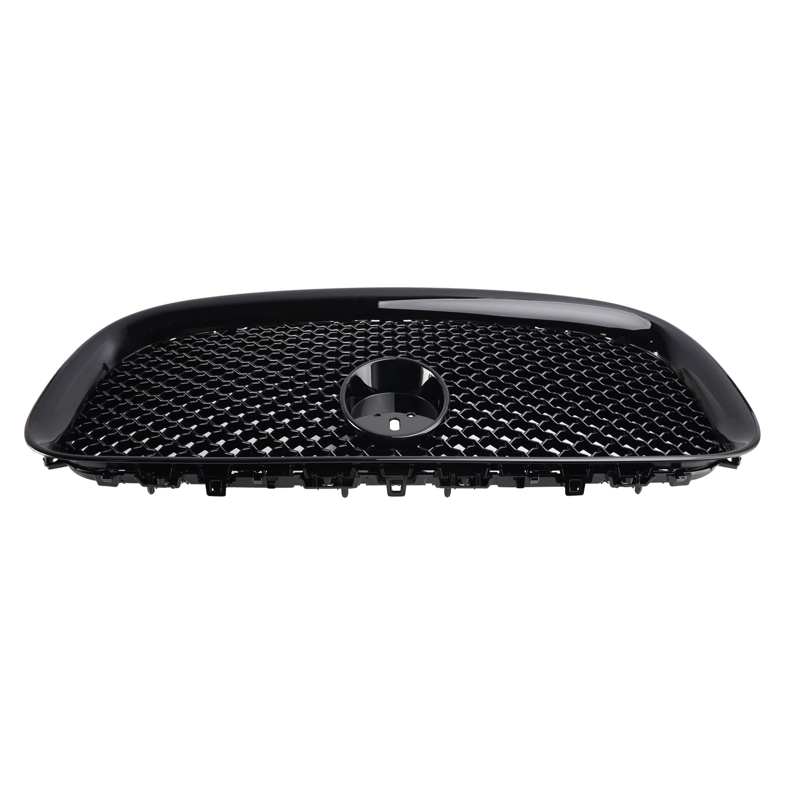 Griglia paraurti Anteriore XF-R Style Front Bumper Grille Fit for Jaguar XF 2012-2015 Gloss Black (No Logo)