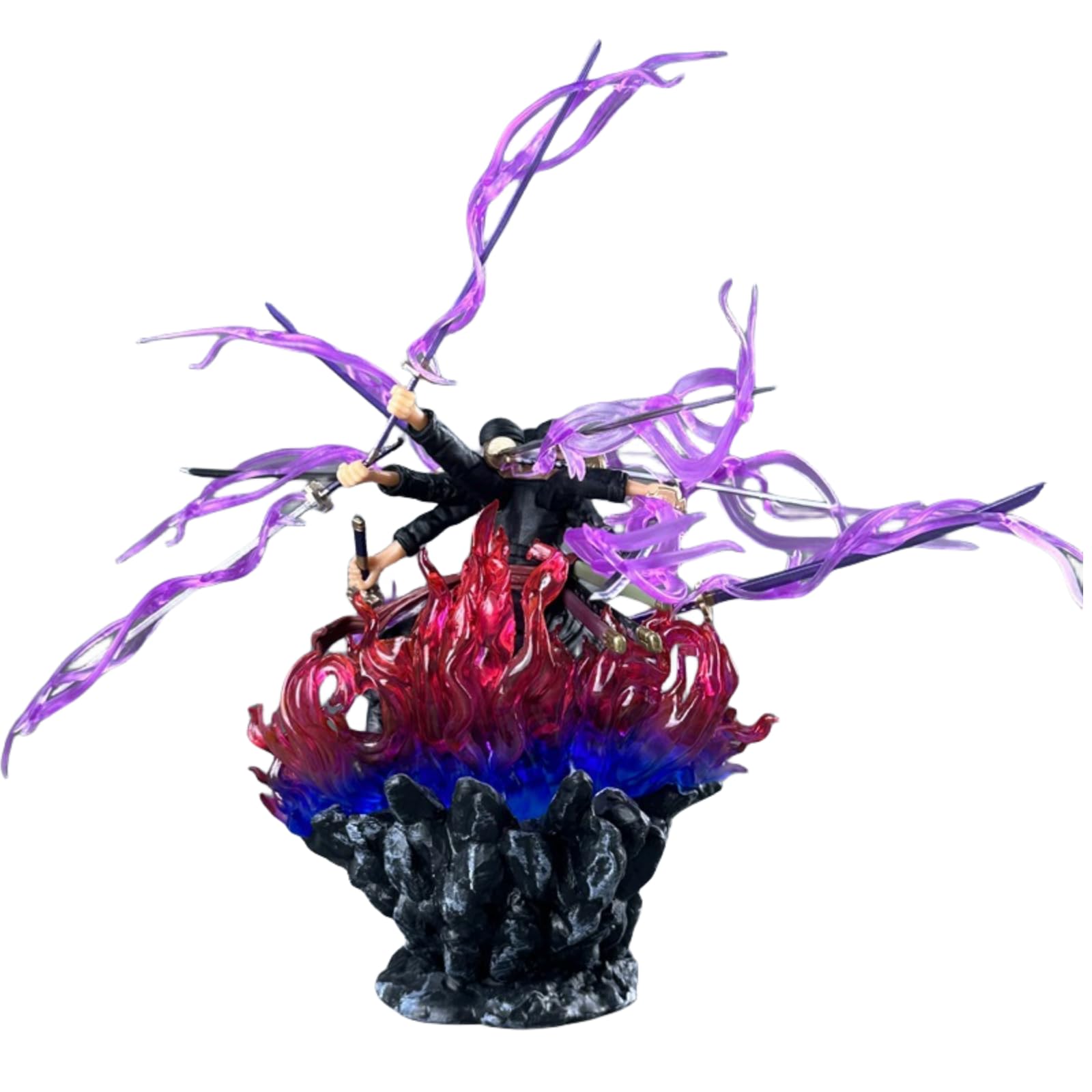 amenoiro★ Amazon.com: zboivfg Anime Figure Roronoa Zoro Figure Three Heads