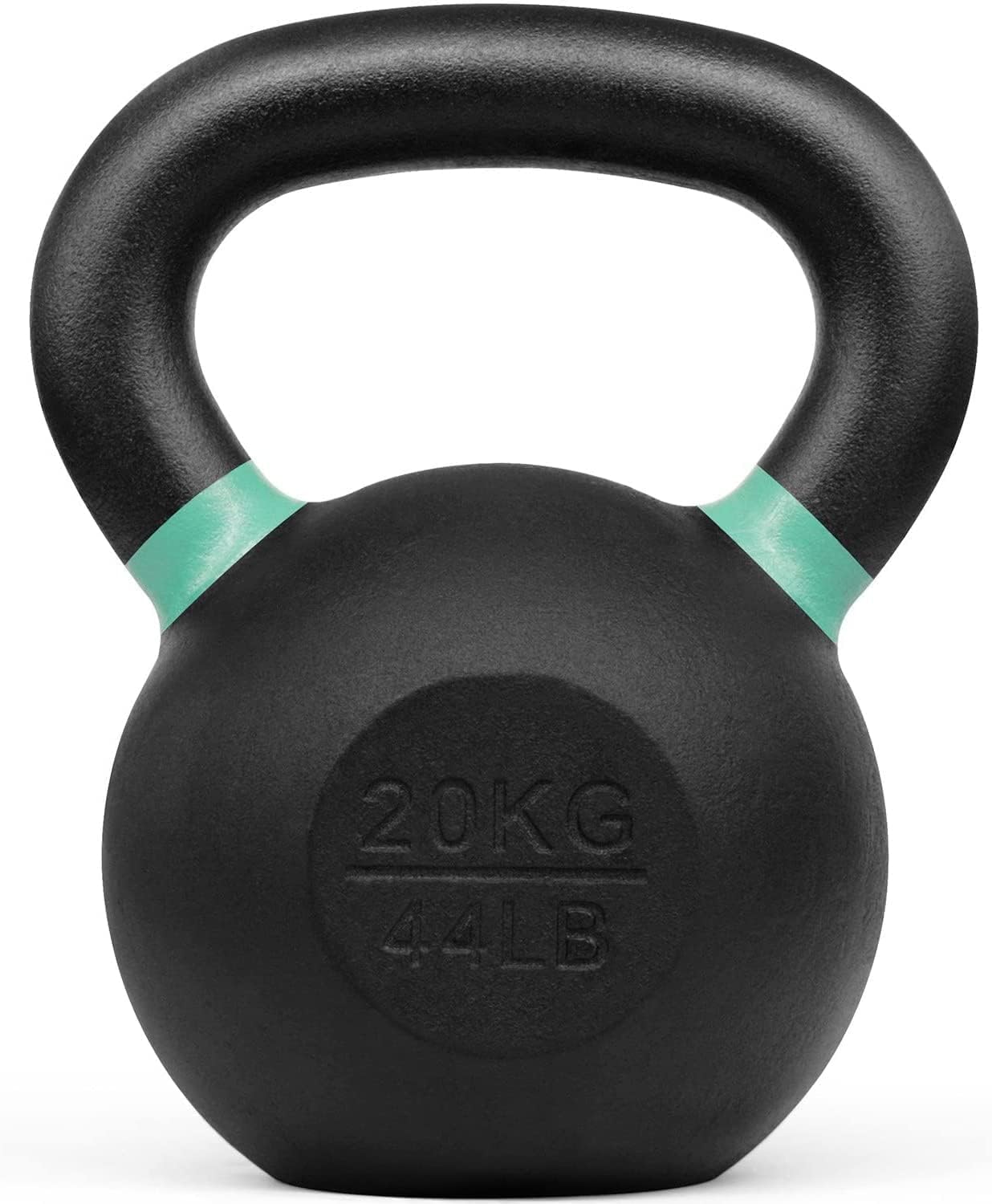 Yes4All Powder Coated Kettlebell Weights with Wide Handles & Flat Bottoms – 20kg/44lbs Cast Iron Kettlebells for Strength, Conditioning & Cross-Training, h - green - 20 kg / 44 lb, XUT6 : Sports & Outdoors