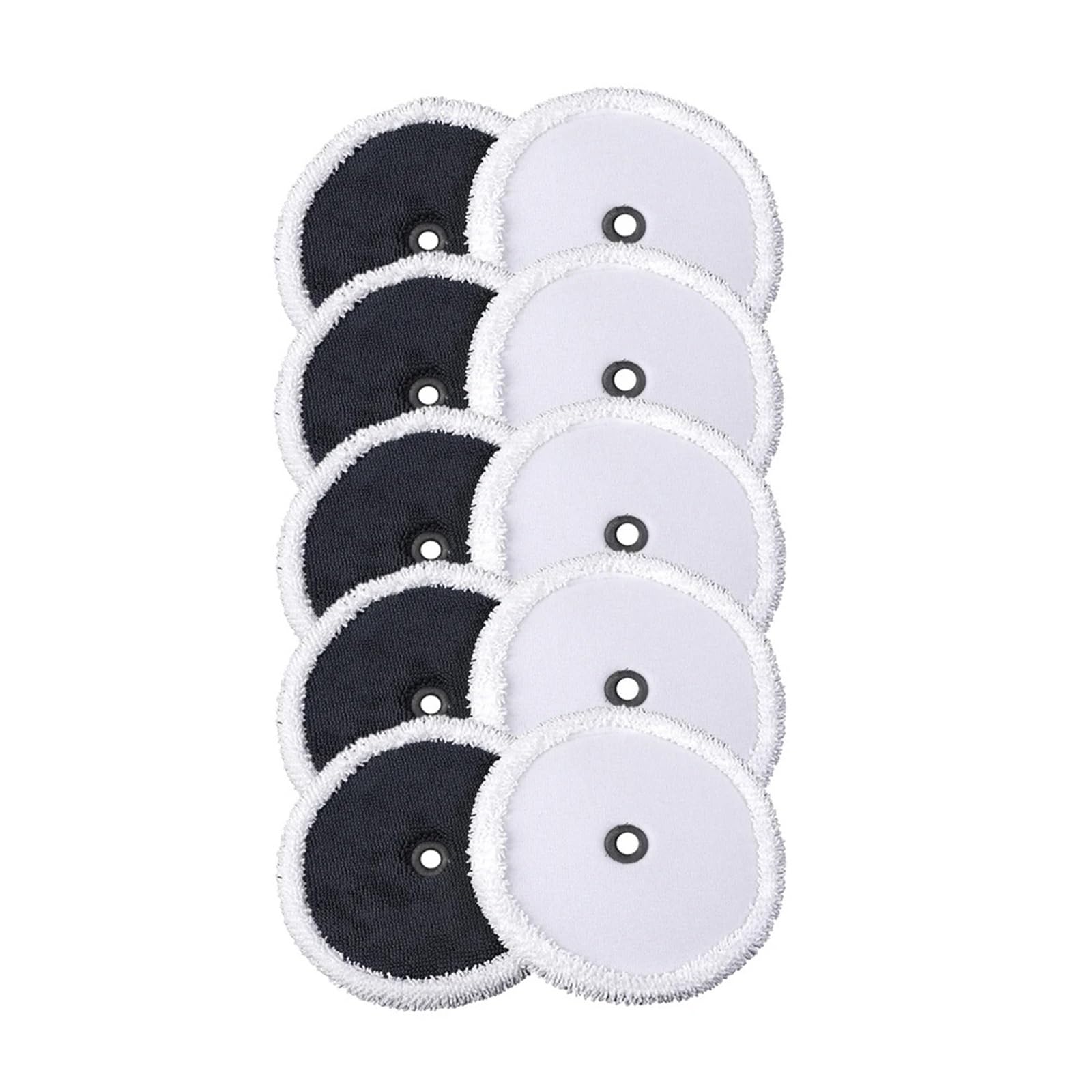 UKDNAEUF 10PCS Sweeping Robot Mop Cloths Replacement Accessory Vacuum Cleaner Mop Pads. Compatible for EVERYBOT Edge RS700 RS500, ooqiang8920