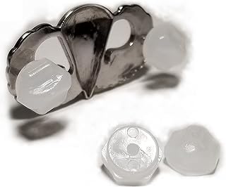Quik Pin Dammits 24 or 12 PACK - Clear Replacement Badge Retainer/Backing/Clutchback * COMFORTABLE, Smooth Retainers * No brass "wings" digging into your chest * Light-Weight, Tight Grip, Low Profile