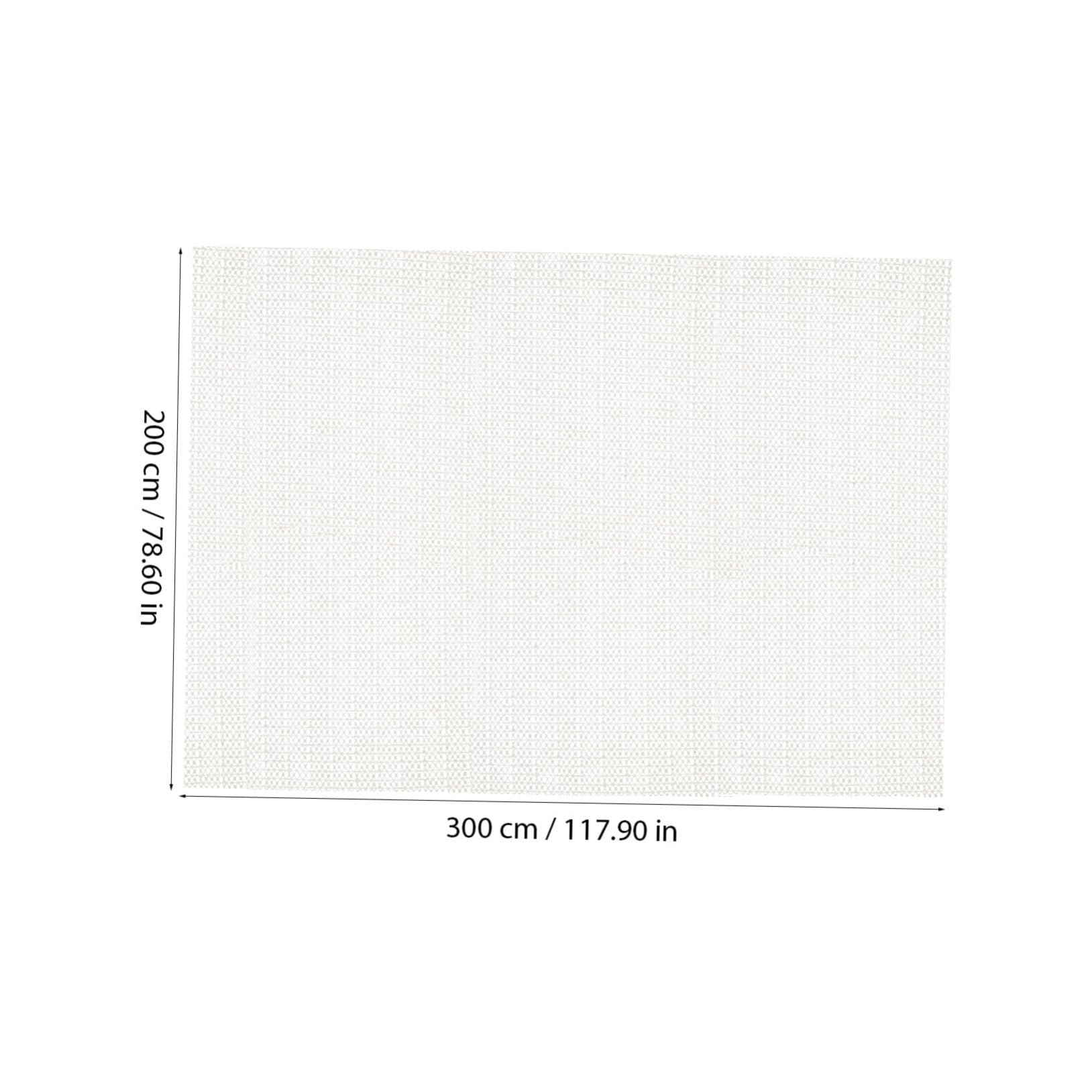 jojofuny Tapis Antidérapant en PVC 200x300cm pour Tapis, Protège Le Sol et Empêche Le Glissement, pour Salon et Chambre