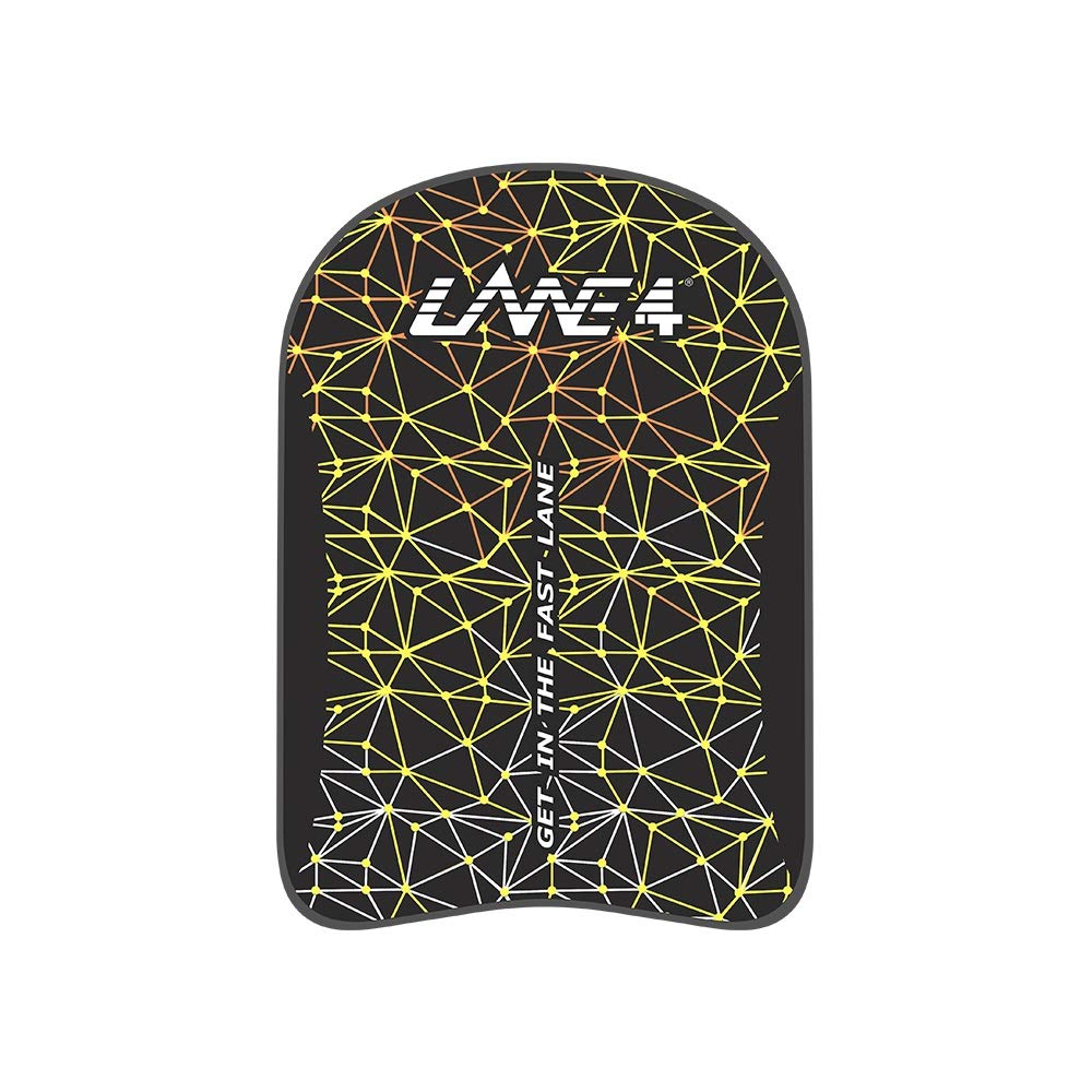 LANE4Swimming Kickboard Classical Starry- Swim Training aid, EVA, Float Floating Buoy, Chlorine-Proof for Adults Men Women