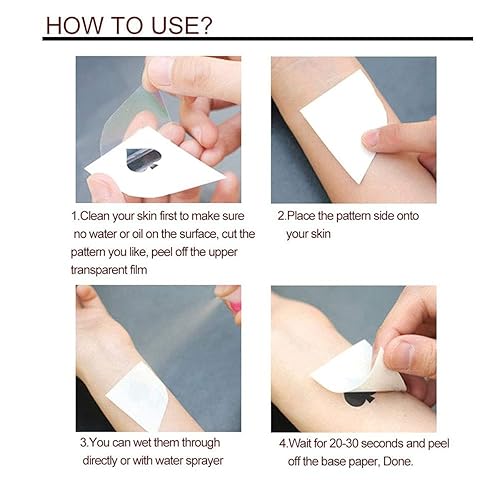 Miniatura 7 de Tatuajes falsos realistas para mujeres, mariposas, flores, 10 hojas temporales para mujeres y niñas, impermeables y extraíbles, calcomanías de arte