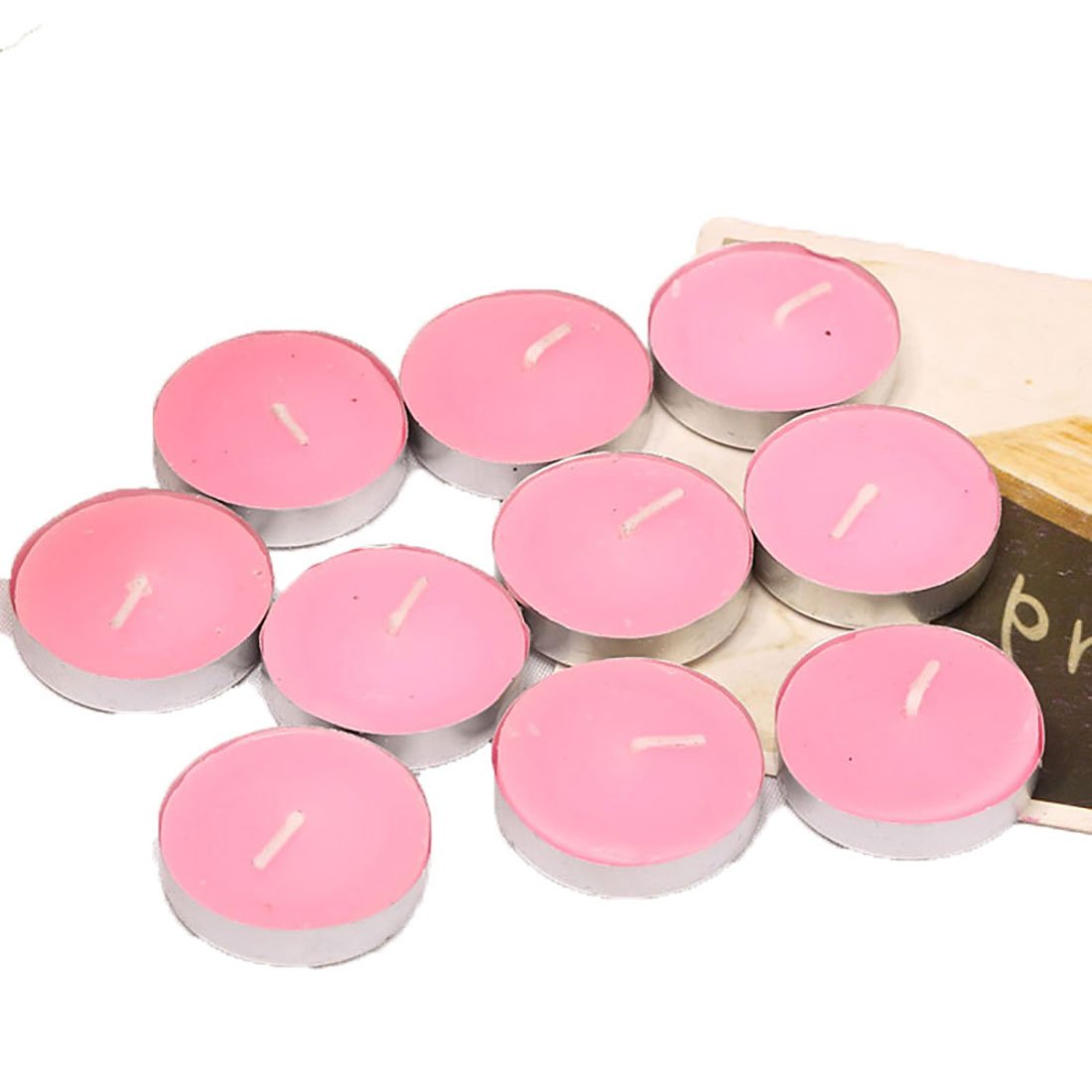 LissomPlume Wedding Tealights Unscented Tealight Candles Decorative Tea Light