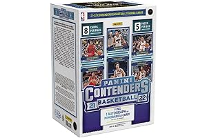 2021-22 Panini Contenders NBA Basketball Blaster Box: Unparalleled Collectibles for Basketball Enthusiasts