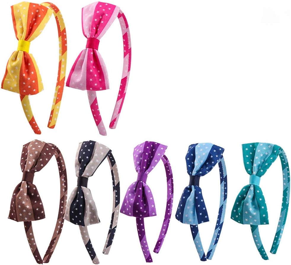 cerchietti per ragazze con fiocchi per capelli