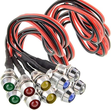 Amazon Co Jp Amotor Ledインジケーターライトランプ 10個 ロット パイロットダッシュ指向性 車 トラック ボート ブルー レッド グリーン イエロー ホワイト トリコロール 車 バイク Amazon Co Jp Amotor Ledインジケーターライトランプ 10個 ロット パイロットダッシュ指向性 車 トラック ボート ブルー レッド グリーン イエロー ホワイト トリコロール 車 バイク