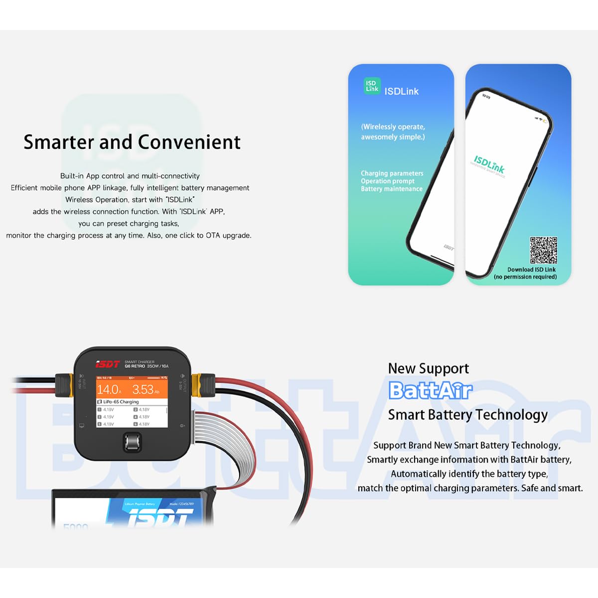 Amazon.com: ISDT Q6 Retro 350W 16A DC Lipo Battery Balance Charger