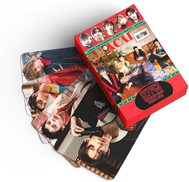 CORTIS ACAI Era Photocard & Sticker Set - 127PCS 55PCS Lomo Cards + 72PCS Stickers Merchandise for CORTIS Fans