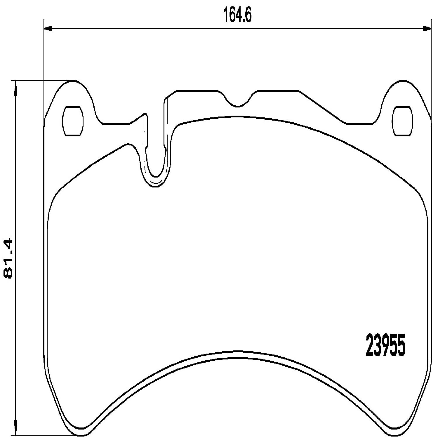 Brembo P 50 092 Pastillas de Frenos