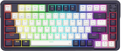 UCAL K673 PRO Wireless Mechanical Gaming Keyboard 81-Key, (Compatible with REDRAGON)