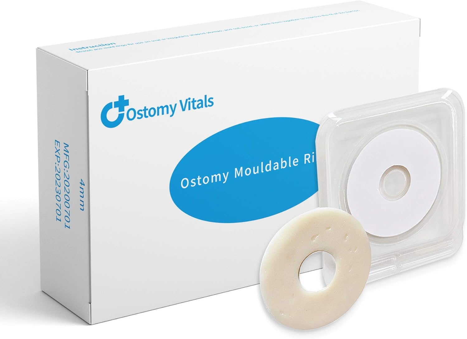 OstomyVitals Ostomy Barrier Rings Stoma Rings Pack of
