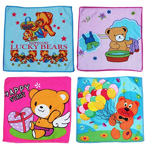 Image of Very Soft Cotton Hanky (Set of 10, Multicolour)