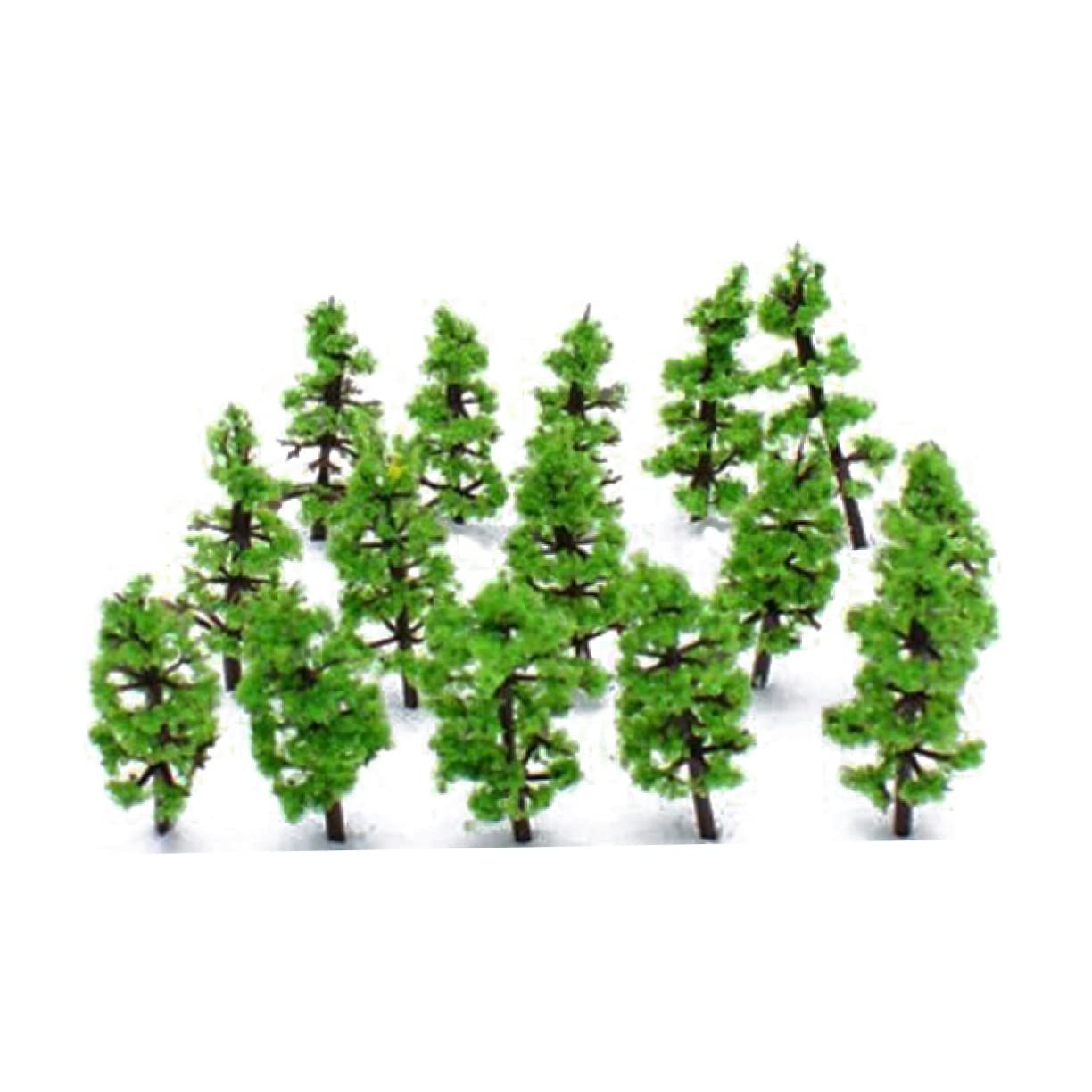 Tofficu 300 Pz albero modello verde alberi modello in scala i in scala scenario del treno scenario- o o paesaggio verde o del di