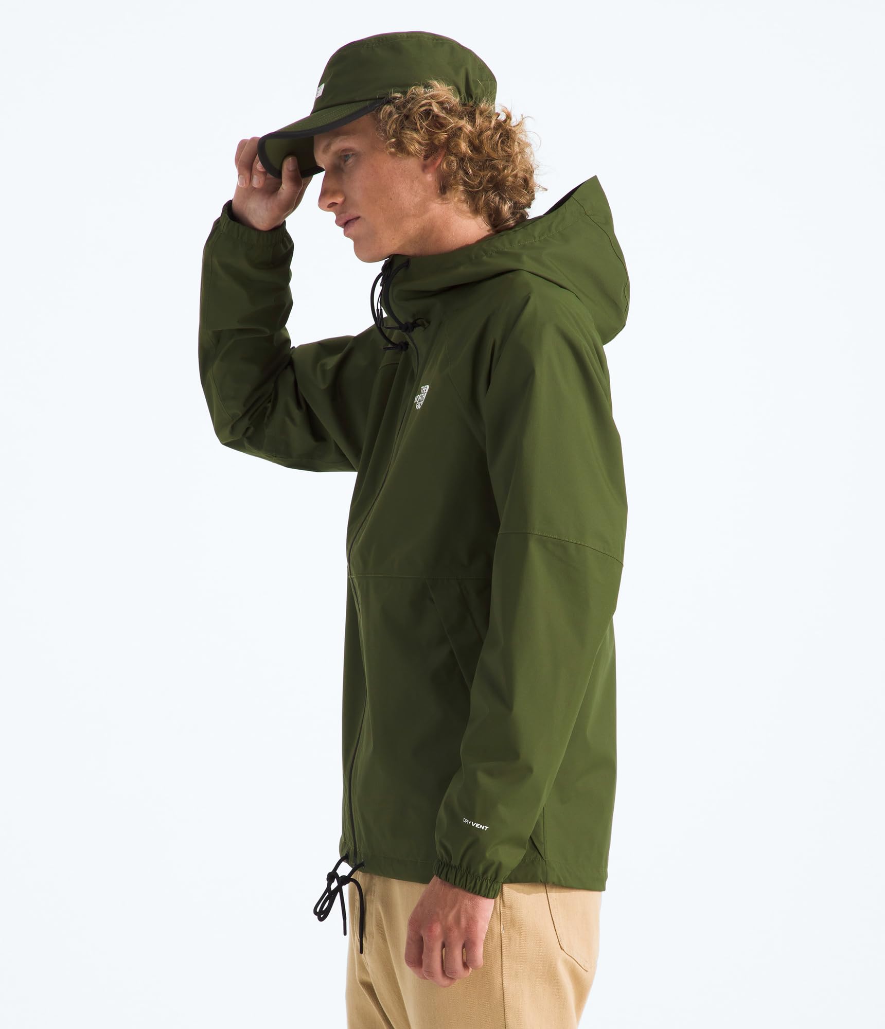 The North Face - Chaqueta con Capucha Impermeable Antora para Hombre - Impermeable, Cortavientos, Transpirable - Tejido DryVent - Materiales Reciclados