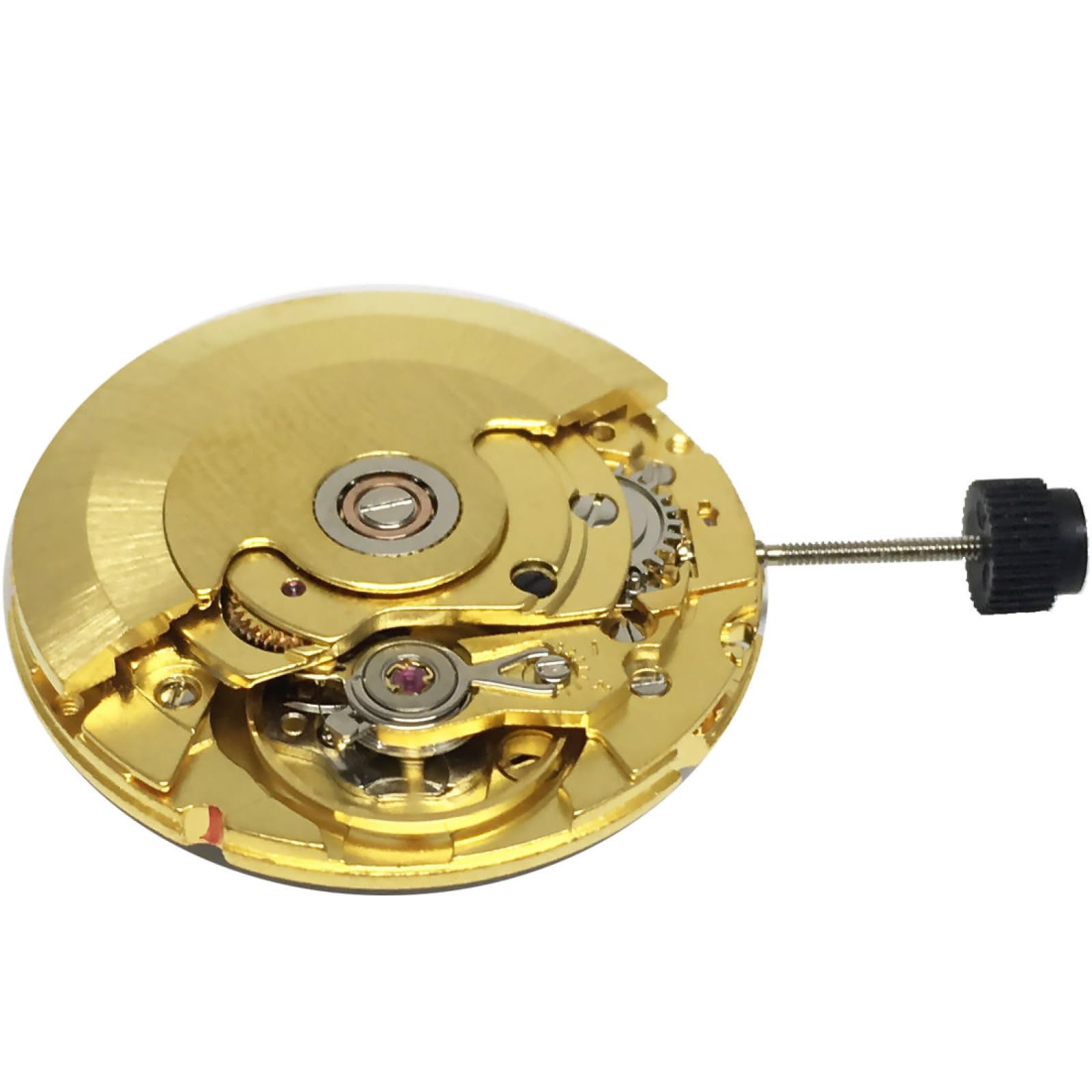 CHICHIYANG Weiß/Gold, Automatikuhr, Uhrwerk, Kupferstahl, Material, analog, bei 3 Uhr, Datum, Uhrwerk, Uhrwerk, Zubehör für ETA 2836-2