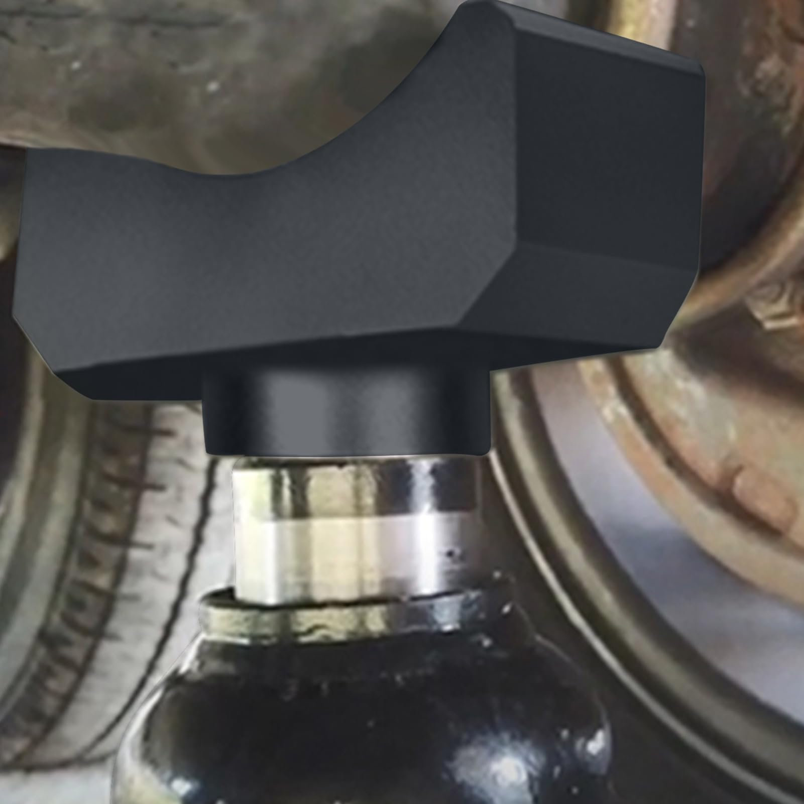 Hydrauliczne siodełko do podnoszenia osi, siodło adaptera podnośnika osi podnośnika | Solidny, aluminiowy podłogowy adapter do podnośnika butelki, hydrauliczny
