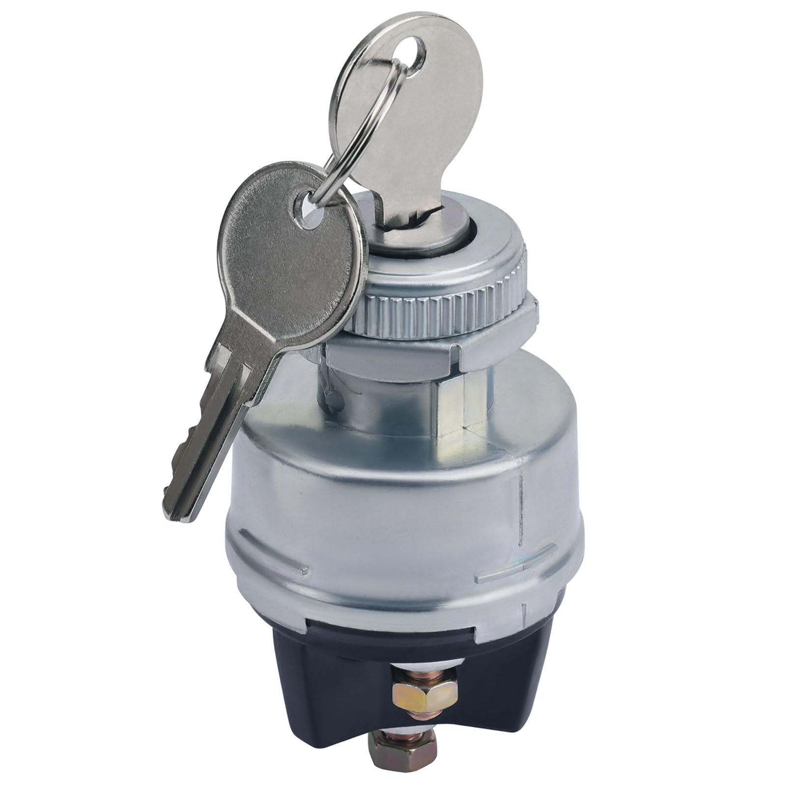 Interruttore A Chiave Accensione, Impermeabile 6 Fili Blocco Accensione Con 2 Chiavi Per 178F / 186F Interruttore Avviamento Motore Raffreddato Ad Aria - Foto 11