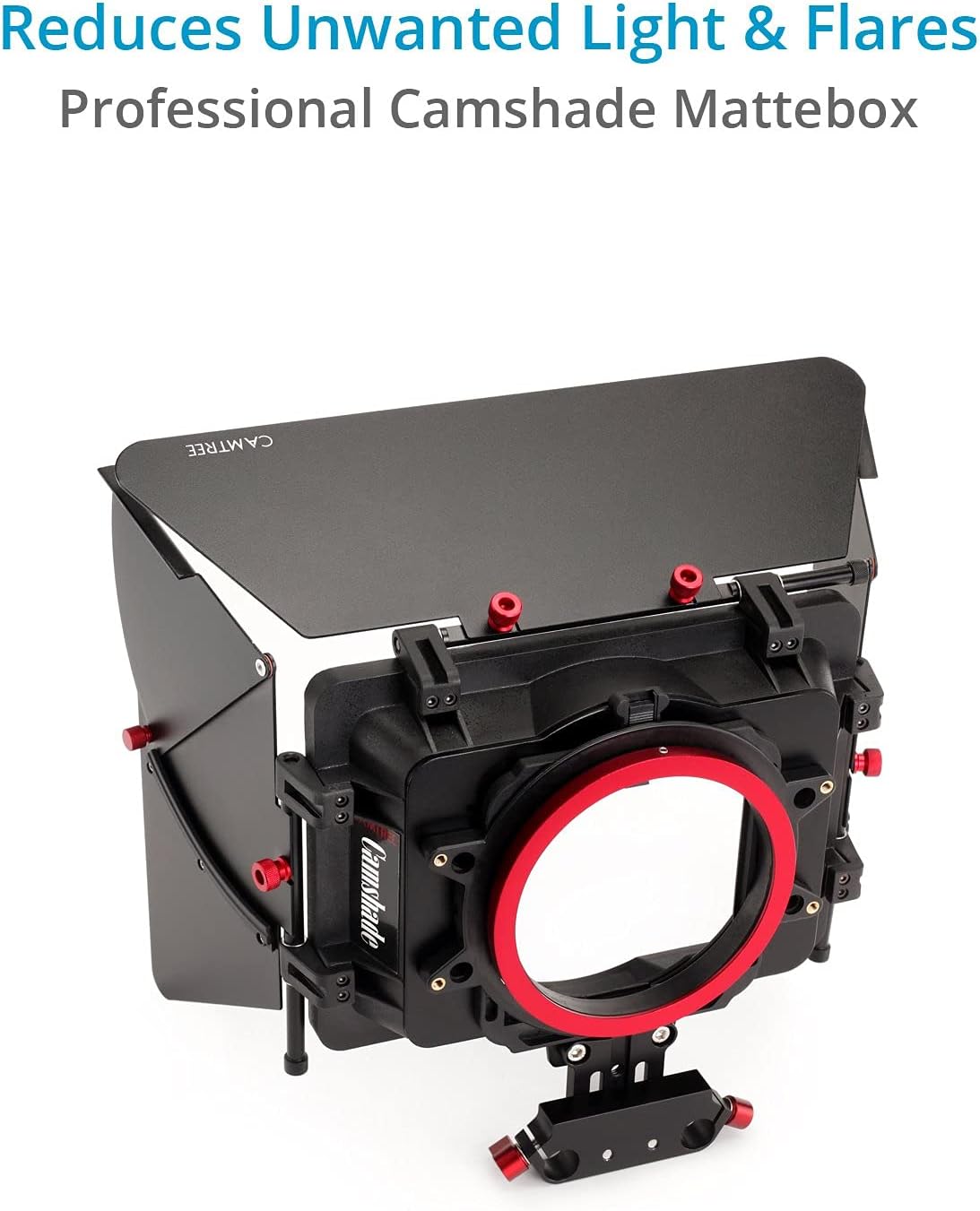 Bеѕt Dеаl CAMTREE Hunt Professional Shoulder Mount Cage Kit for URSA Mini 4K/ Pro 4.6K | Matte Box, Follow Focus with Top Handle Cage + Dovetail Plate for Quick Tripod Mounting (CH-BMUM-SK) Flаѕh Dеаlѕ - 40% оƒƒ CAMTREE Hunt Professional Shoulder Mount Cage Kit for URSA Mini 4K/ Pro 4.6K | Matte Box, Follow Focus with Top Handle Cage + Dovetail Plate for Quick Tripod Mounting (CH-BMUM-SK)