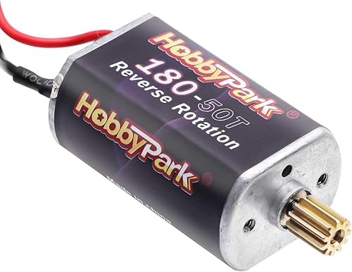Miniatura 7 de HobbyPark Motor cepillado de alto par 180 50T con engranaje de piñón 11T para Traxxas TRX4M actualizaciones 118 RC Crawler Car Aceessories