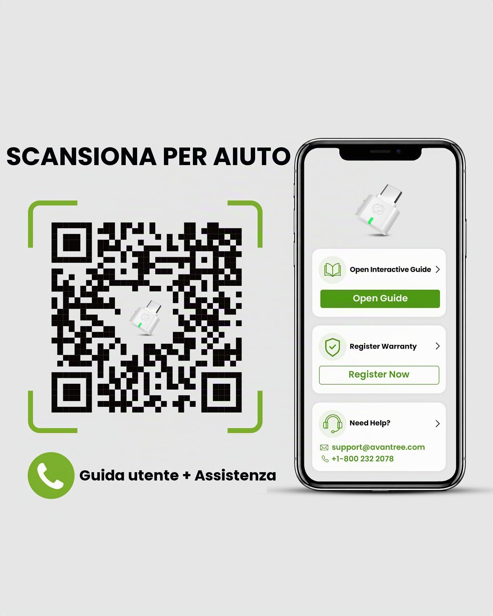 Avantalk C82 LEA – LE Audio adattatore USB-C Bluetooth 5.4, suono wireless a bassa latenza e alta qualità per cuffie LE Audio e dispositivi di ascolto assistito su PC, laptop e tablet