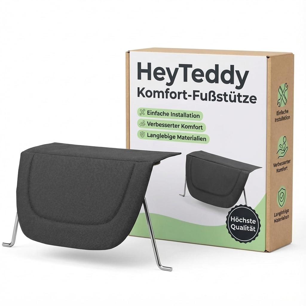 Komfortowy podnóżek | podnóżek do Joolz Aer & Aer+ Buggy – relaksująca jazda i dłuższa powierzchnia do leżenia w kolorze czarnym