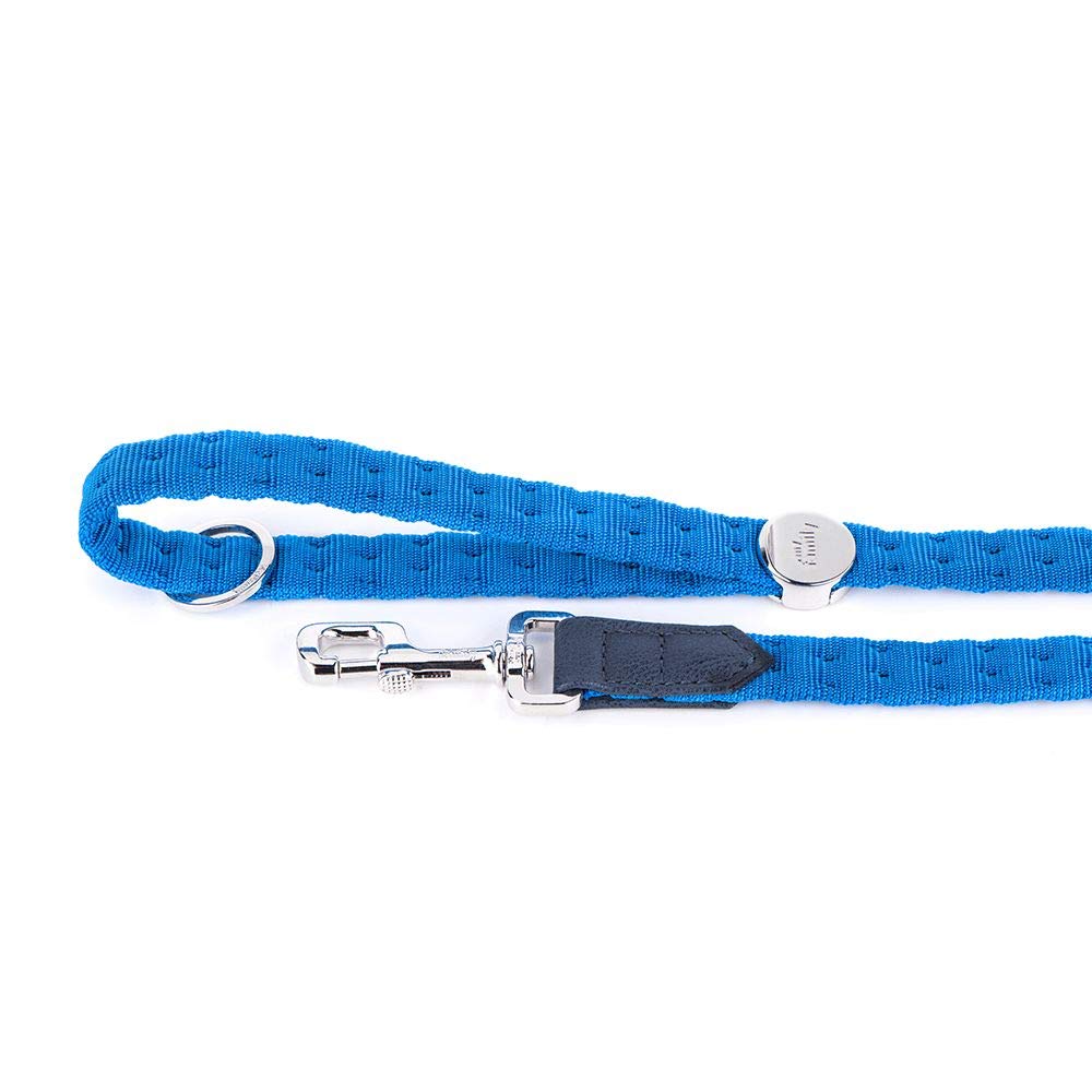Myfamily Nylon-Halsband Made In Italy – Verstellbar 37-50 Cm, Mit D-Ring & Tag-Halter