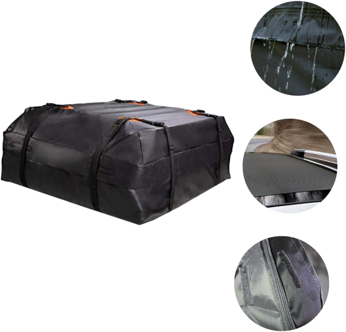Car Cargo Roof Bag Durable Vehicle Rooftop Carrier with Capacity Easy Installation and Wear-Resistant Design for Extra Storage and Protection from Elements